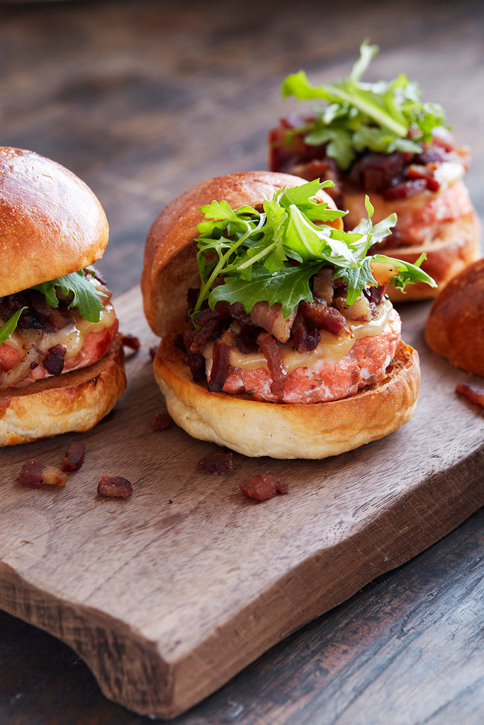 Wild Salmon Slider Patties - Loki Fish Company